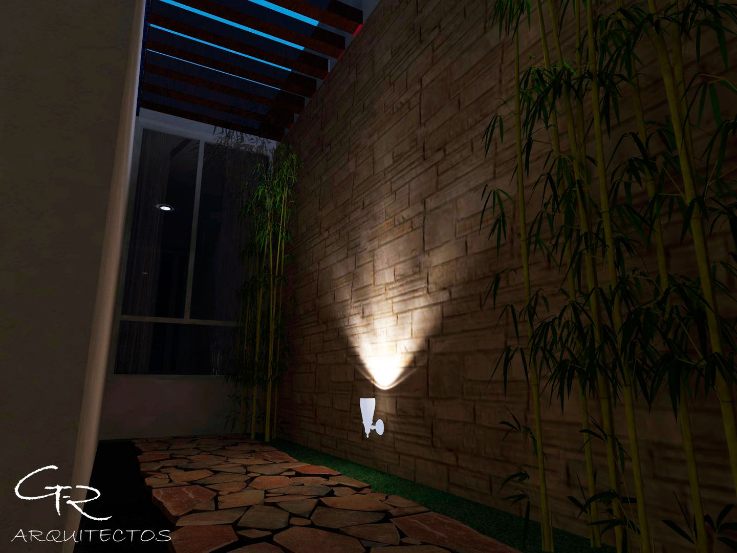 GT-R Arquitectos Modern garden