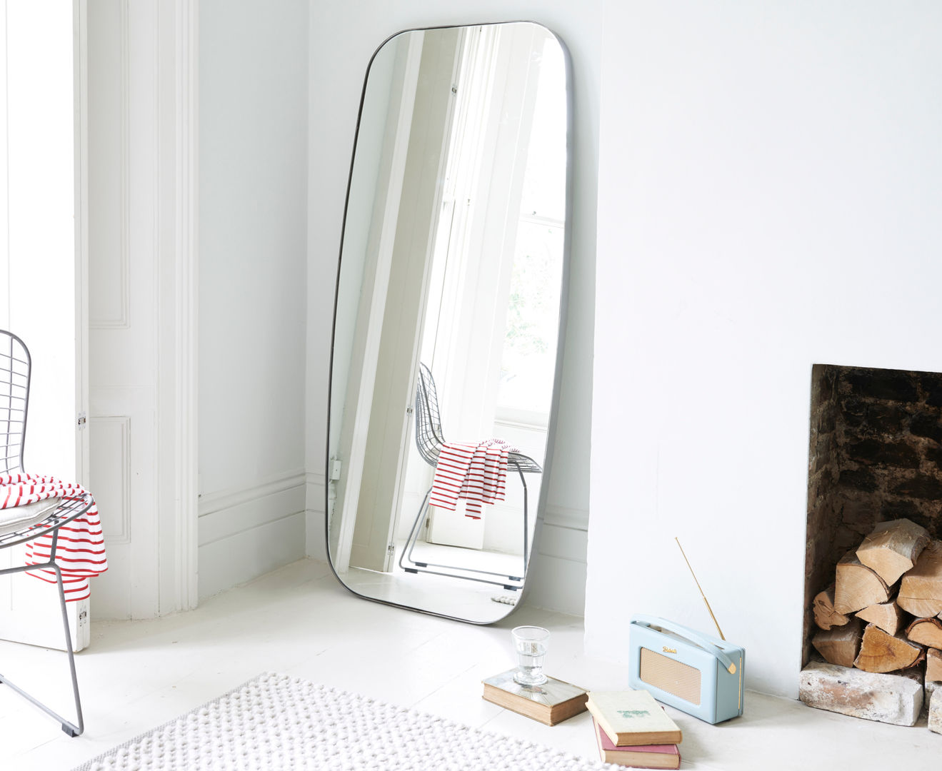 Inigo floor mirror Loaf Chambre moderne Verre Accessoires & décorations