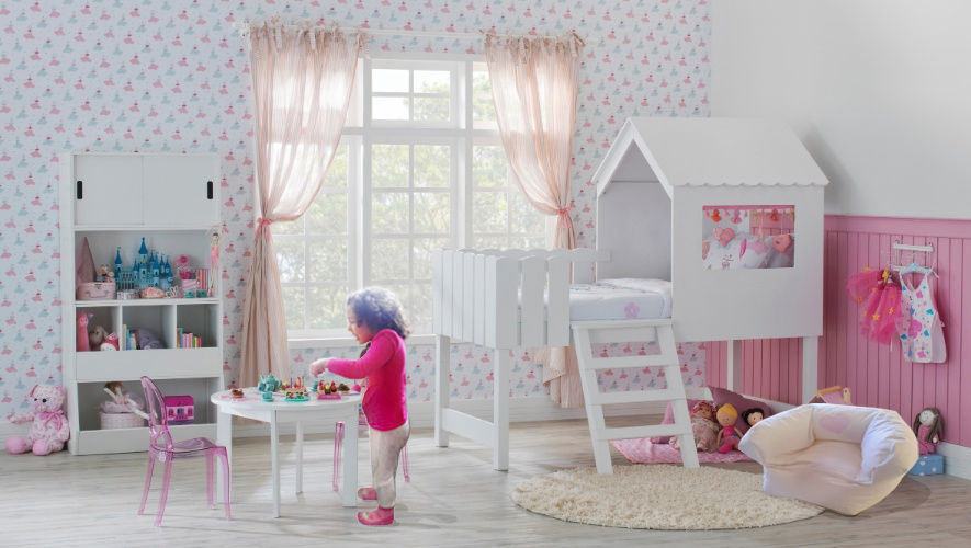 Puff pequeno homify Quarto infantil moderno Têxtil Ambar/dourado Acessórios e Decoração