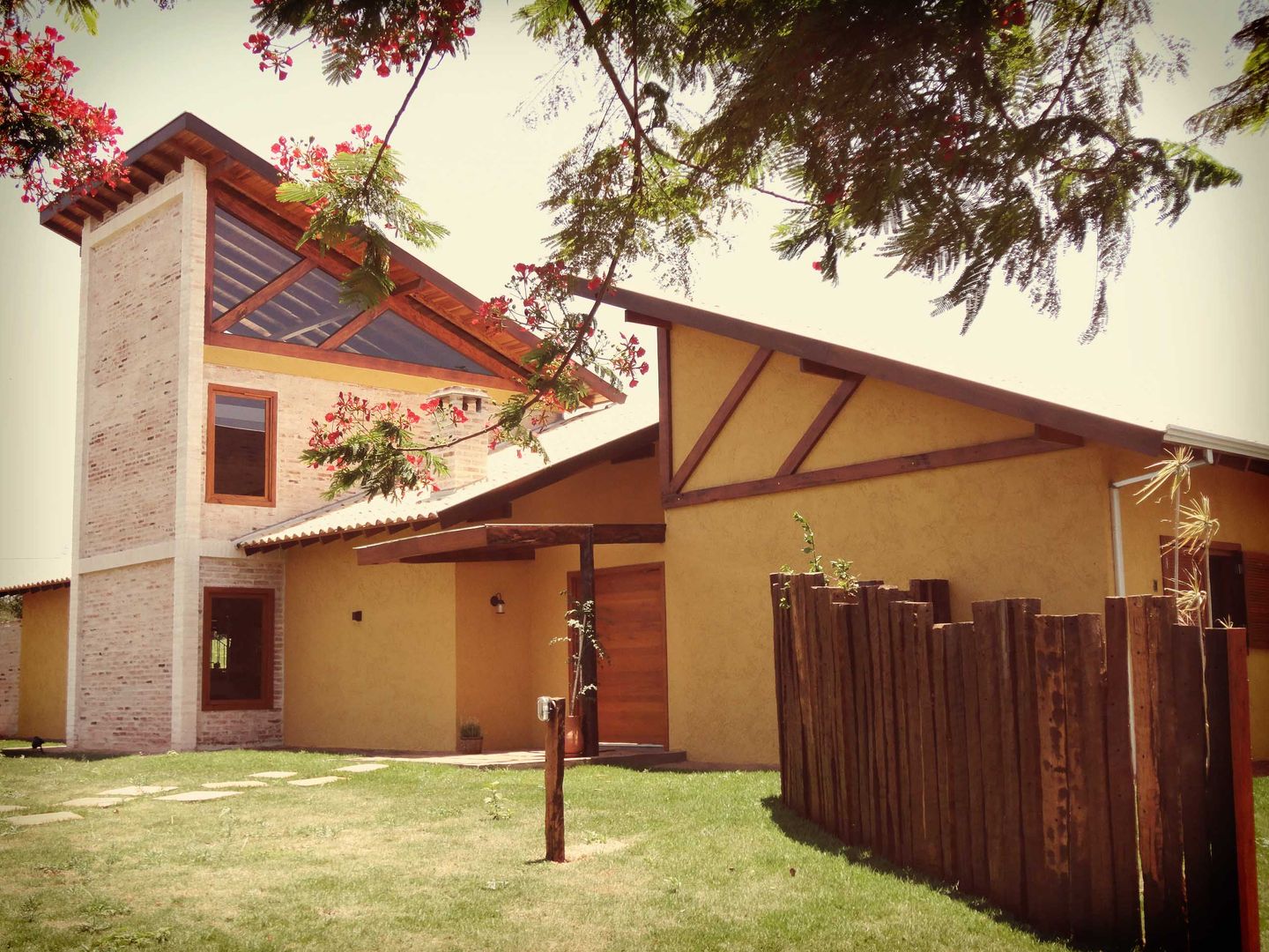 Residência LP, Zani.arquitetura Zani.arquitetura Rustic style house