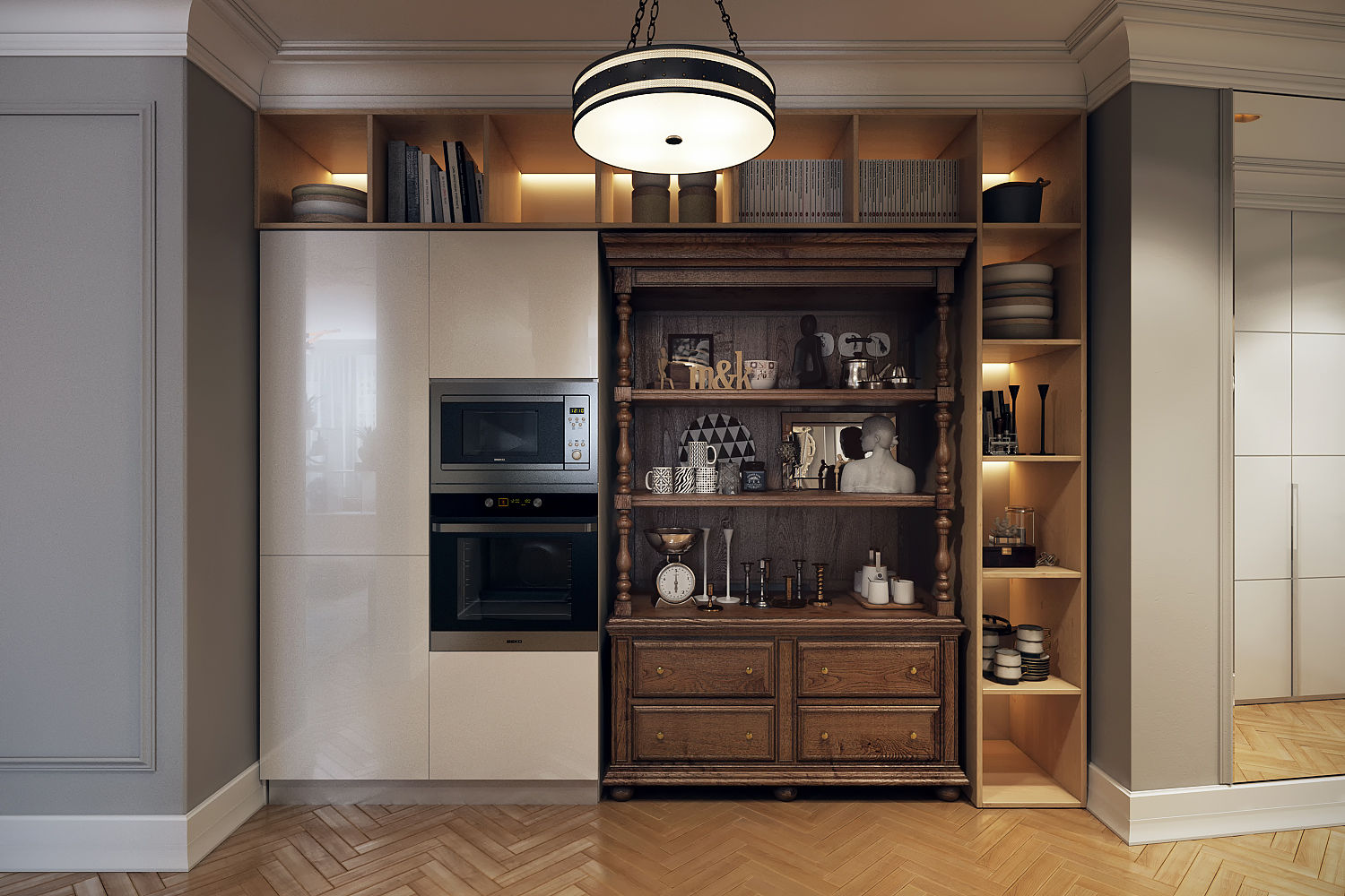 homify Kitchen Wood Wood effect