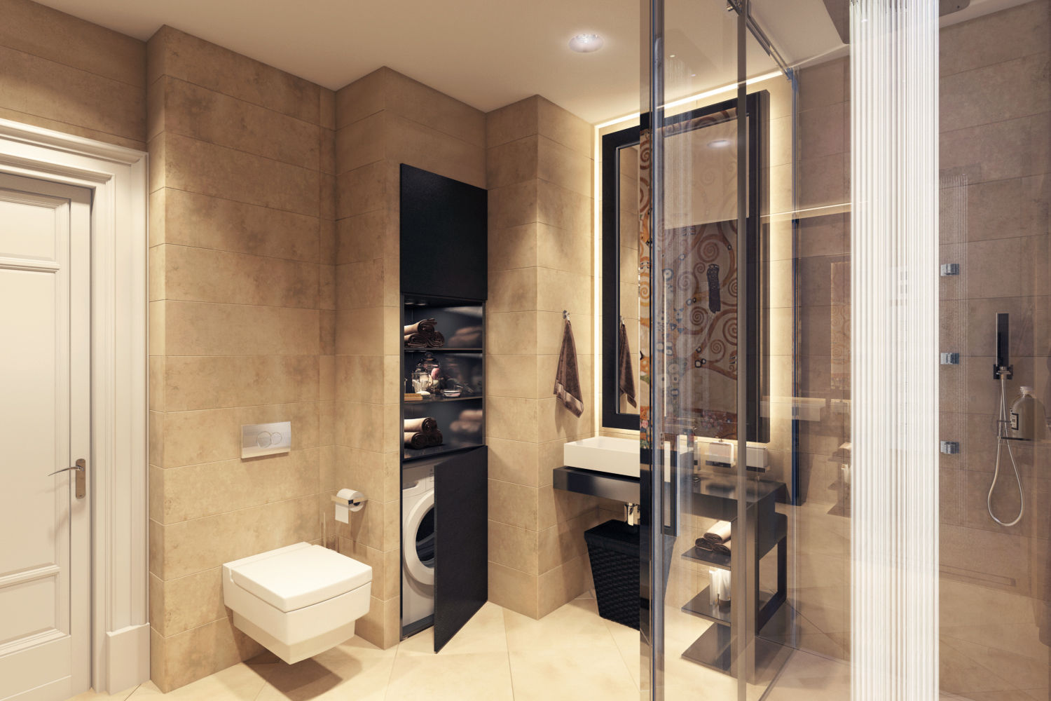 homify Minimalist Banyo Granit