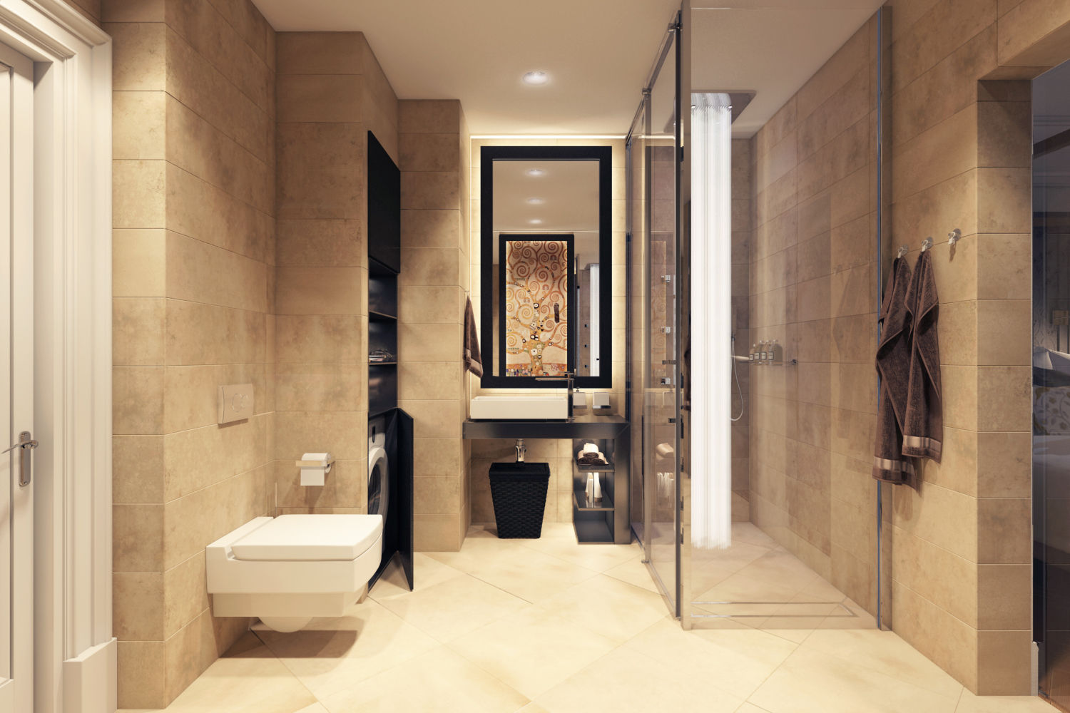 homify Bathroom گرینائٹ