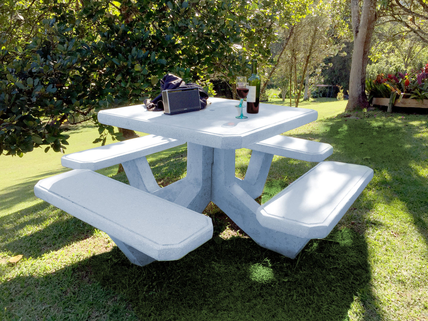 Mesa campestre , cimbrados cimbrados Hiên, sân thượng phong cách hiện đại Furniture