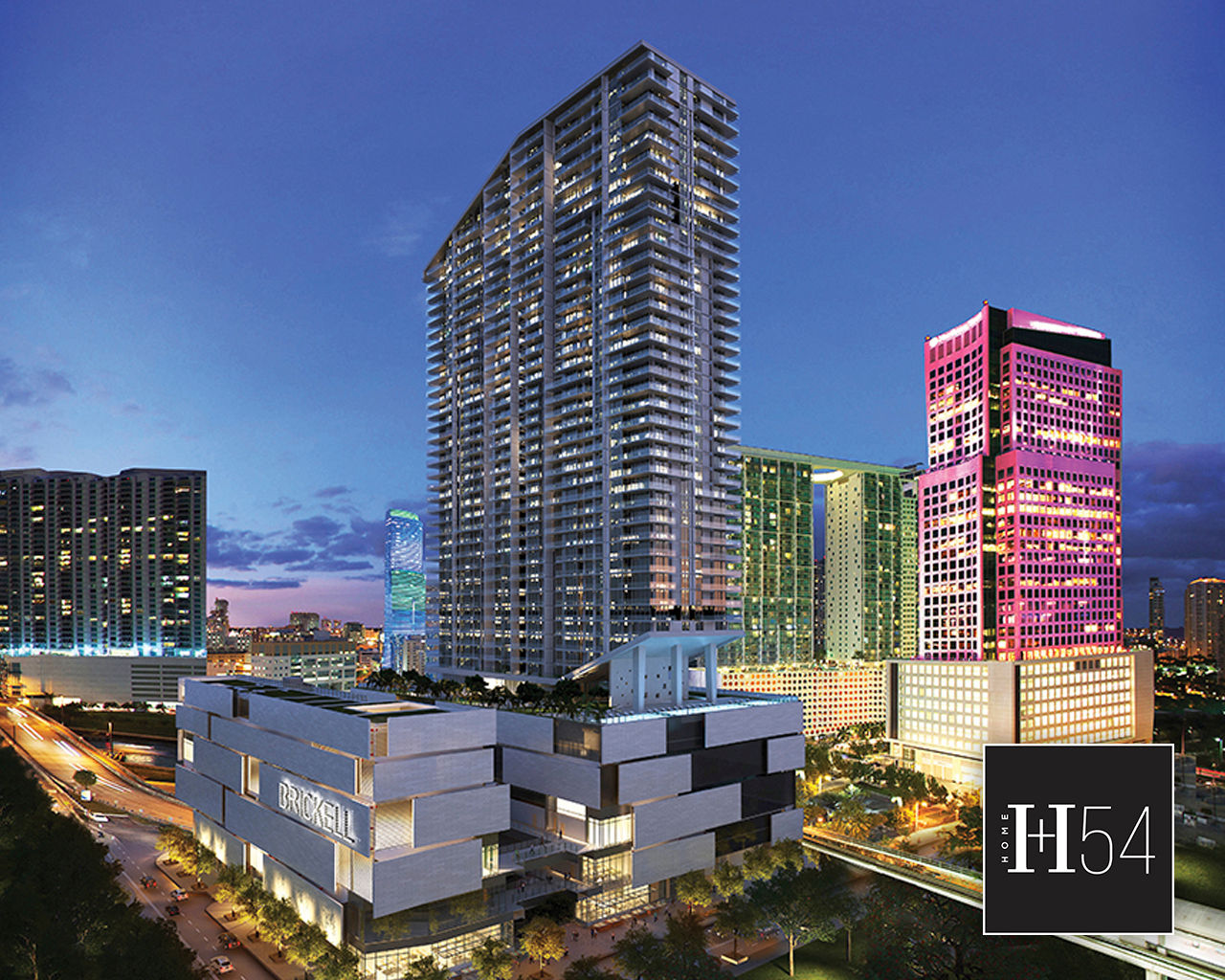 Brickell City Centre, Miami., Home54 Home54 Espacios comerciales Hoteles
