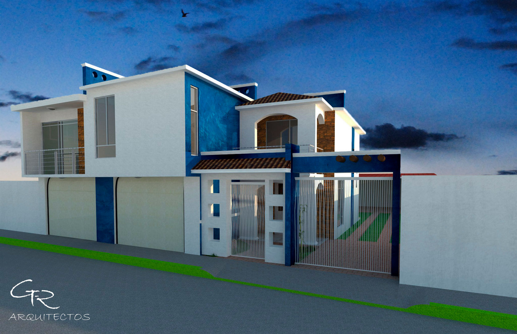 R-1 GT-R Arquitectos Casas modernas