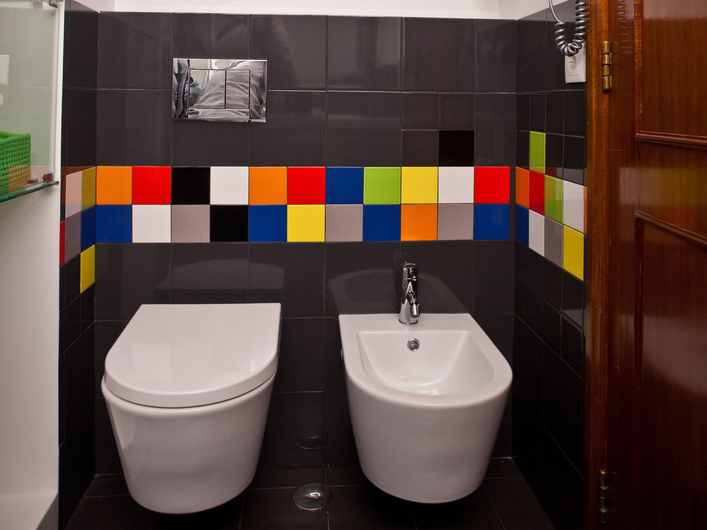 A casa de banho Kubic, Architect Your Home Architect Your Home Salle de bain moderne