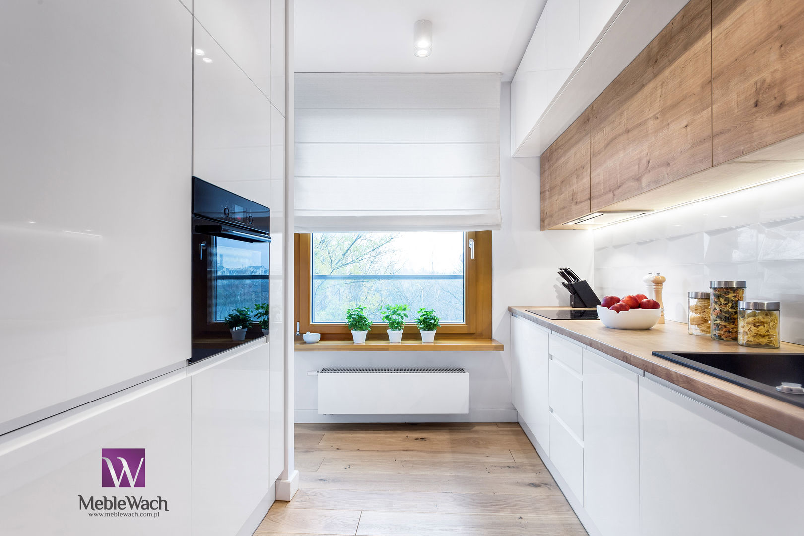 REALIZACJA WARSZAWA WILANÓW , MEBLE WACH MEBLE WACH Kitchen Storage