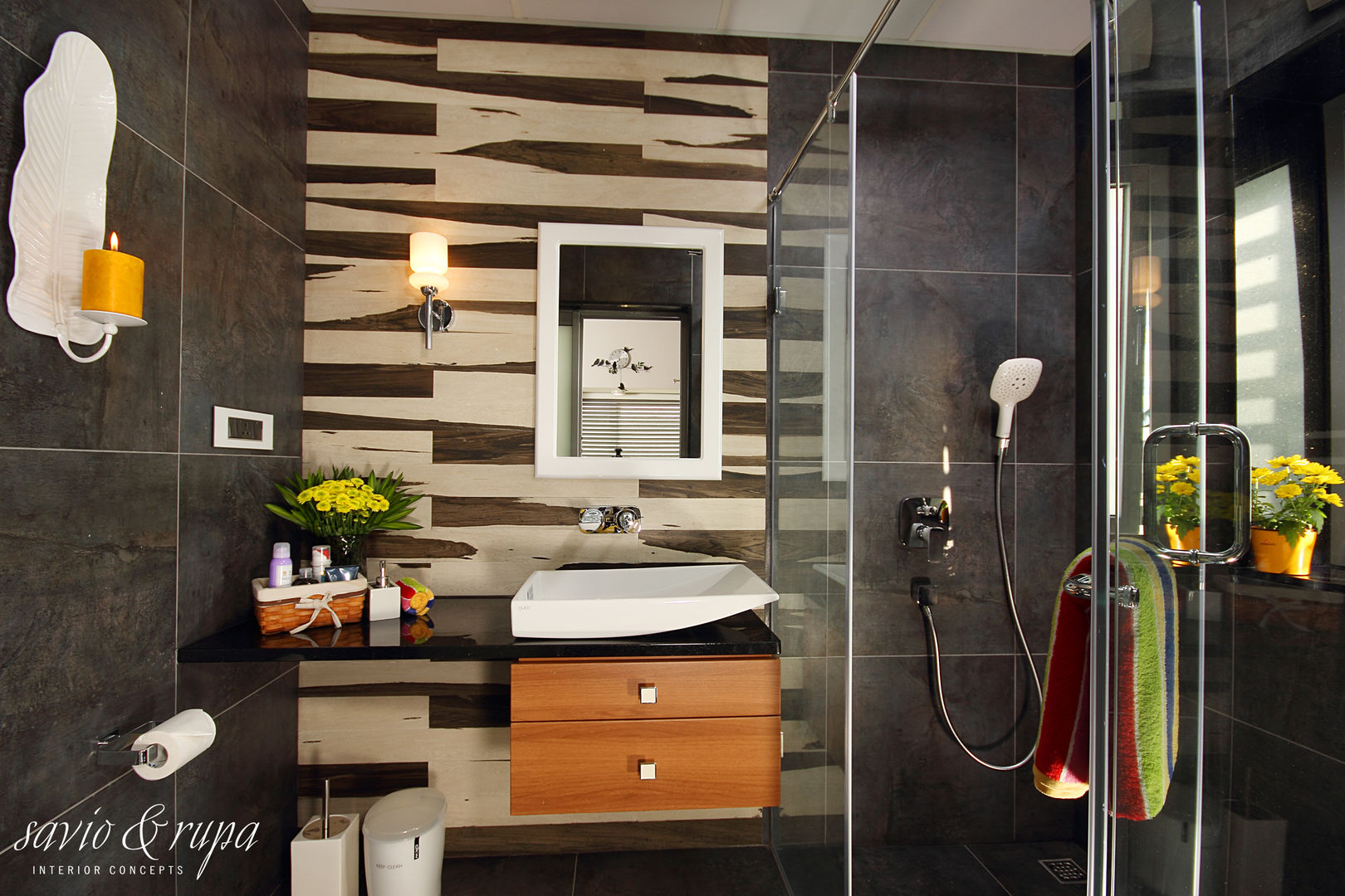 Designer's Den, Savio and Rupa Interior Concepts Savio and Rupa Interior Concepts İskandinav Banyo Aksesuarlar