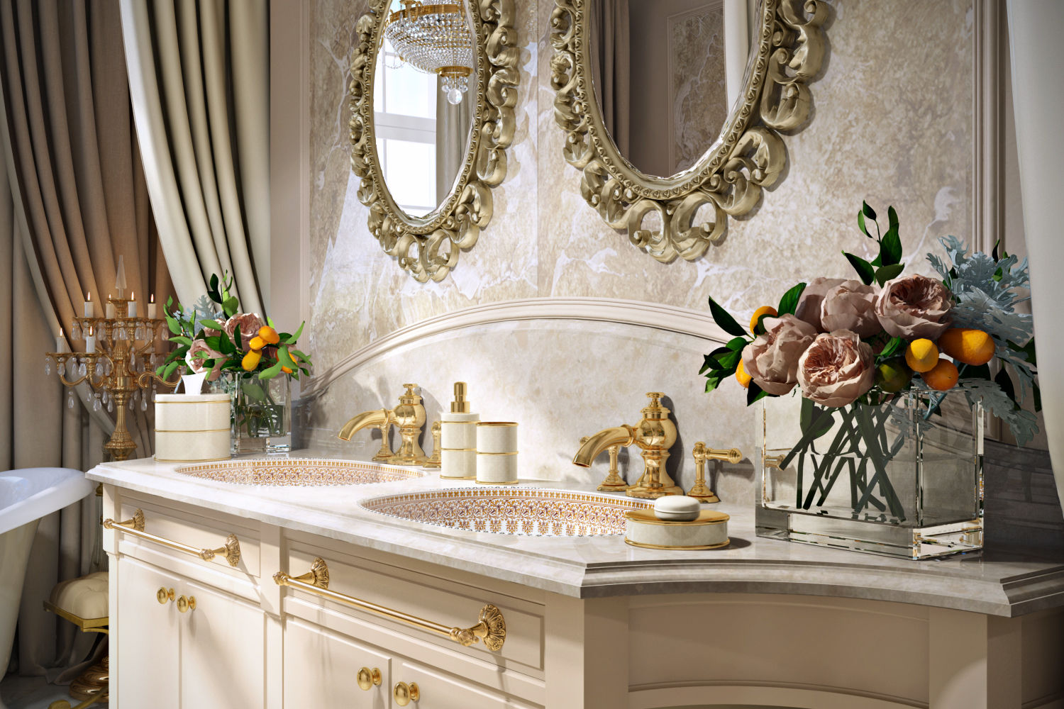 Ильинка, Александра Клямурис Александра Клямурис Classic style bathroom