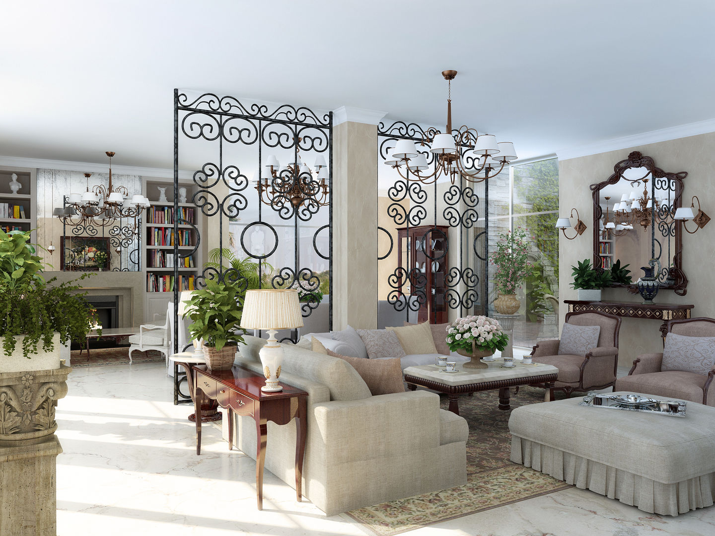 Дом на морском берегу, ELLE DESIGN STUDIO ELLE DESIGN STUDIO Mediterranean style living room