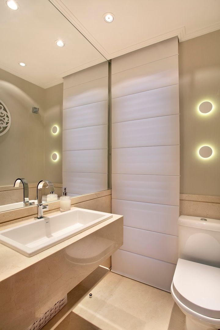 LAVABO, APM INTERIORES APM INTERIORES Baños de estilo clásico