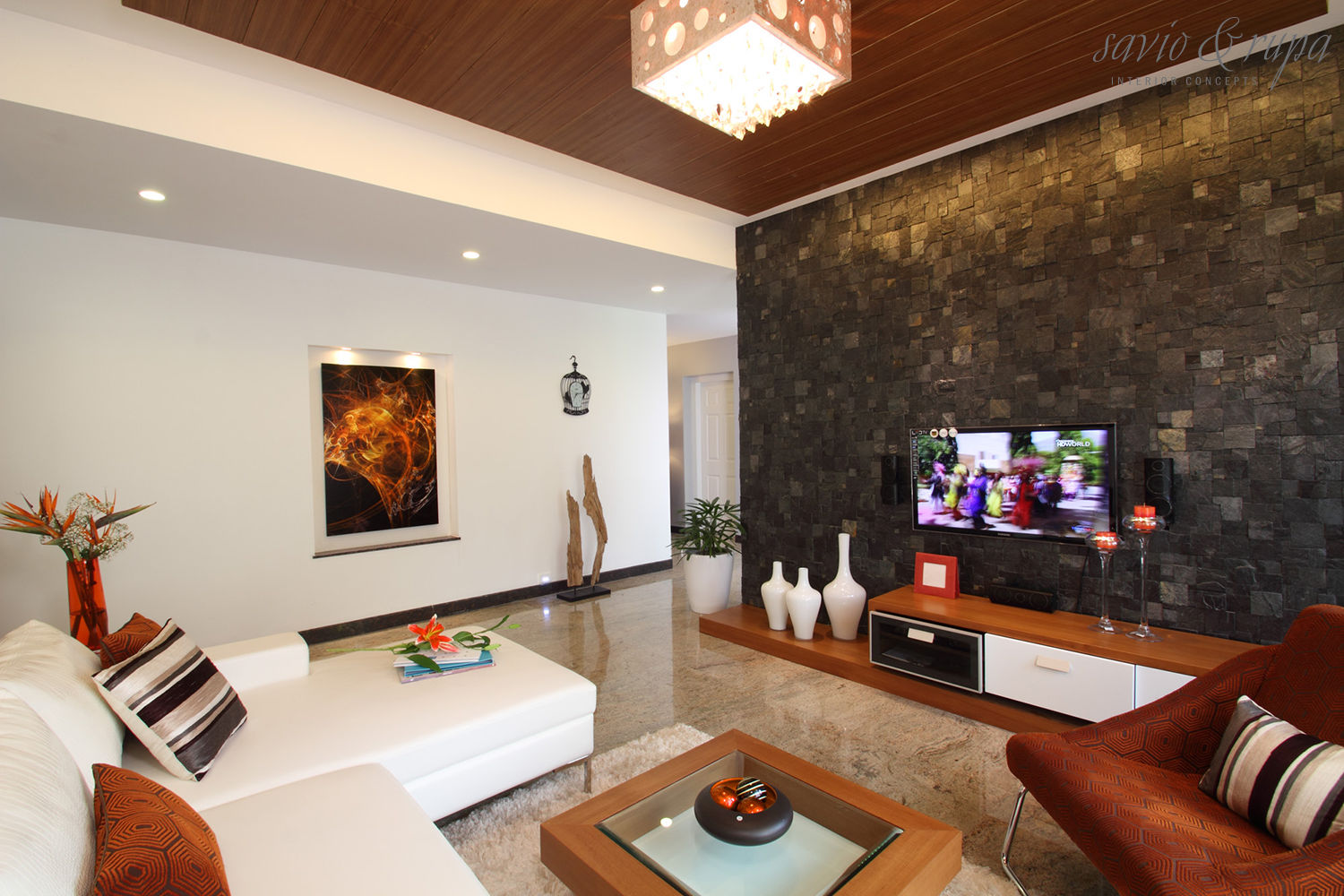 Living room Savio and Rupa Interior Concepts Modern living room