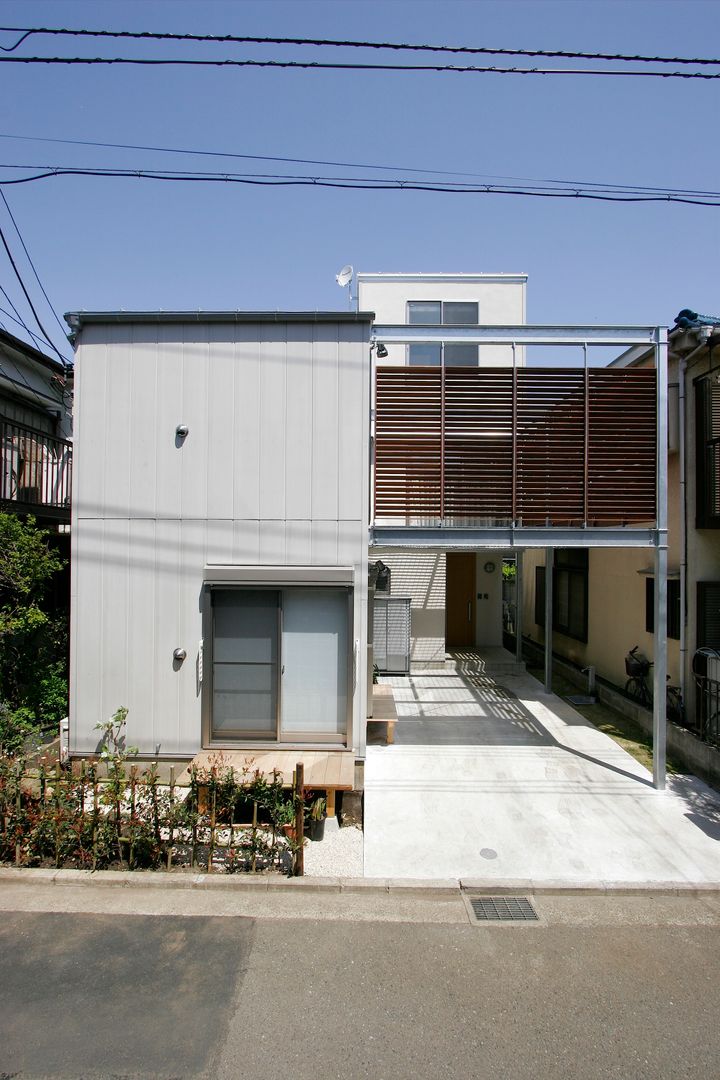 MS-House, 仲摩邦彦建築設計事務所 / Nakama Kunihiko Architects 仲摩邦彦建築設計事務所 / Nakama Kunihiko Architects منازل أسمنت