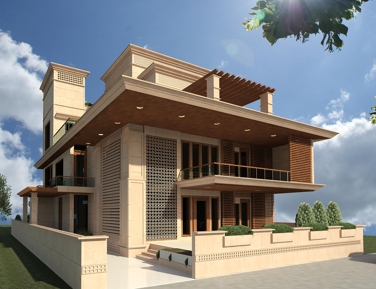 Umaid Heritage Design atelier Modern houses Stone