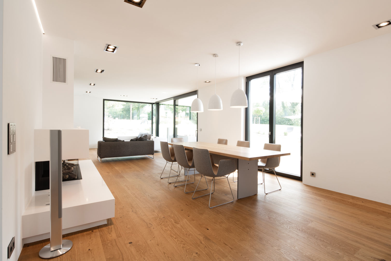 ZI11 Einfamilienhaus im Kreis Göppingen, Schiller Architektur BDA Schiller Architektur BDA Modern dining room