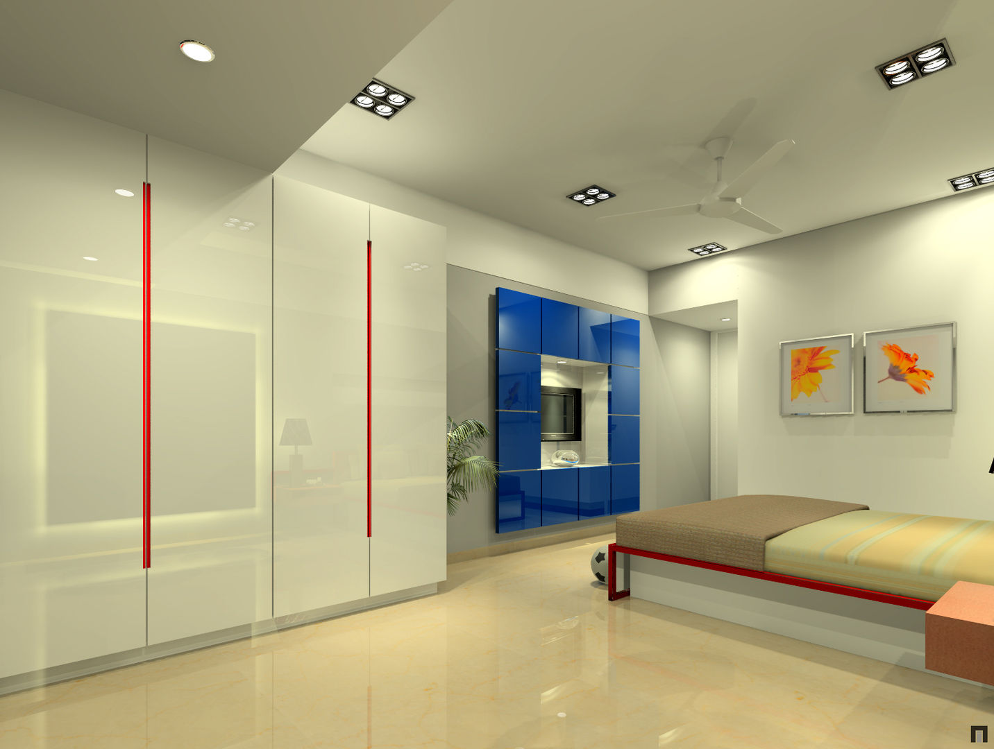Residence project 1, A.S.Designs A.S.Designs Phòng ngủ phong cách hiện đại Ván ép