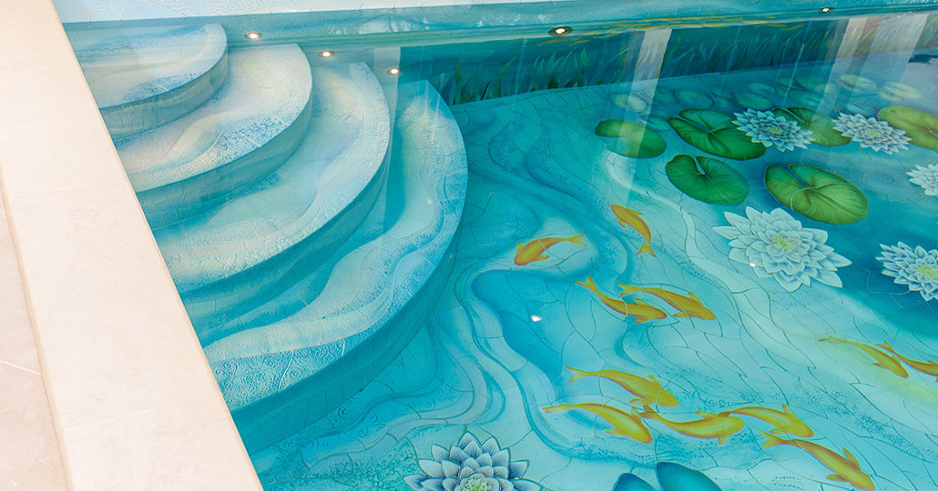 Swimming Pool Steps - Bespoke Aqua Platinum Projects Бассейн в классическом стиле Swimming Pools,Swimming Pool,Bespoke,Unique,Luxury,Design,Construction,Aqua Platinum