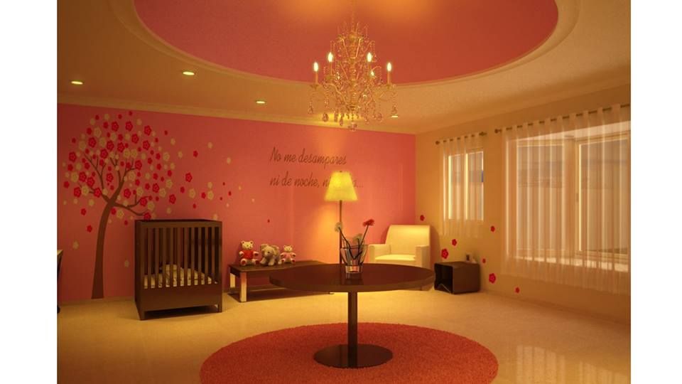 HABITACION PARA NIÑA, Ar.Co Ar.Co Dormitorios infantiles modernos Cerámico ROSA,MADERA,CERAMICO,HABITACION,RECAMARA,INFANTIL