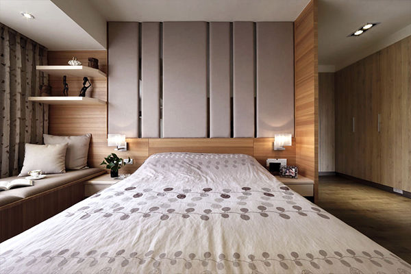 [HOME] Awesome Space Design, KD Panels KD Panels ห้องนอน ไม้ Wood effect