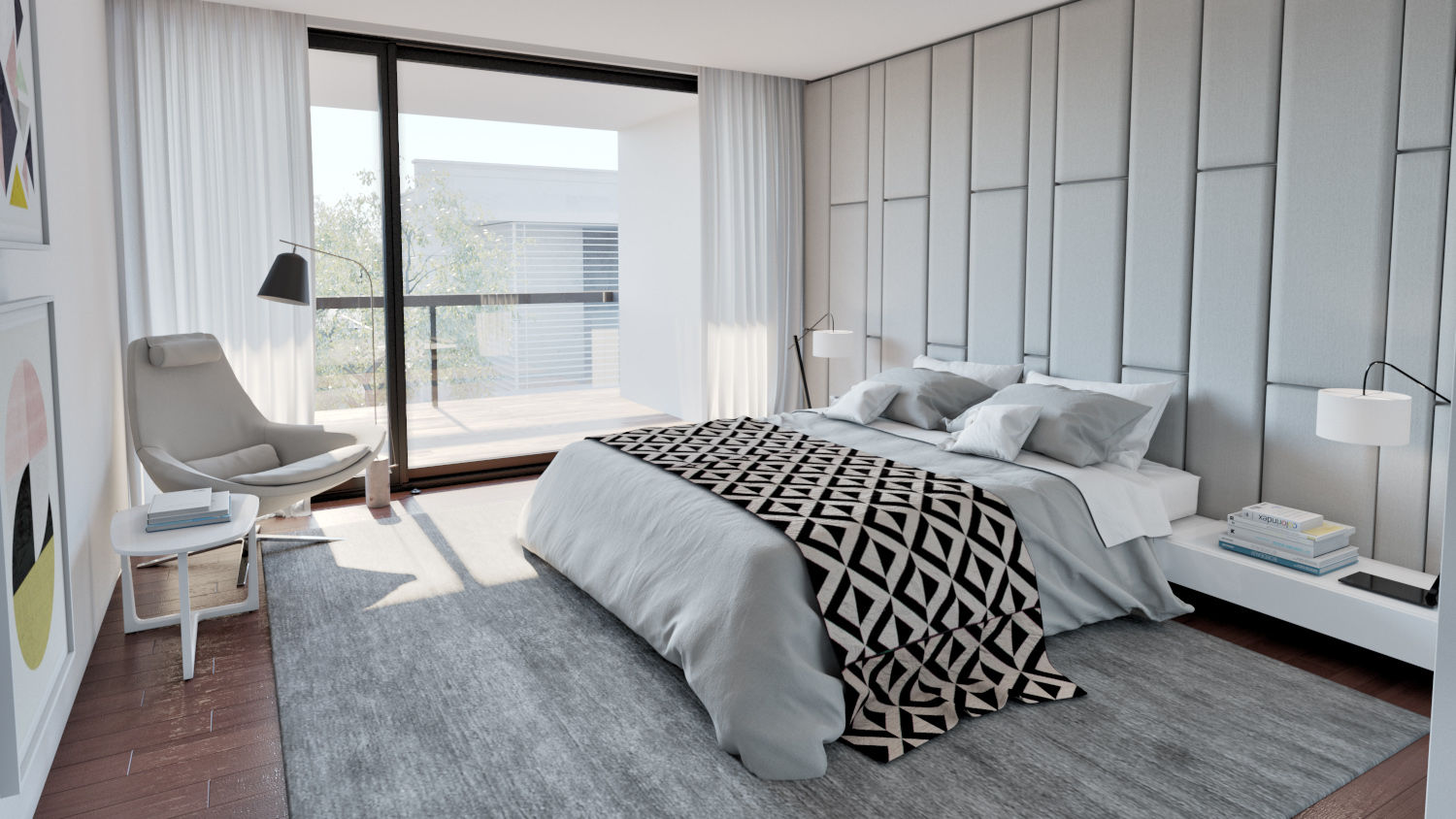 Moradia - Viana do Castelo , Portugal, MyWay design MyWay design Modern style bedroom