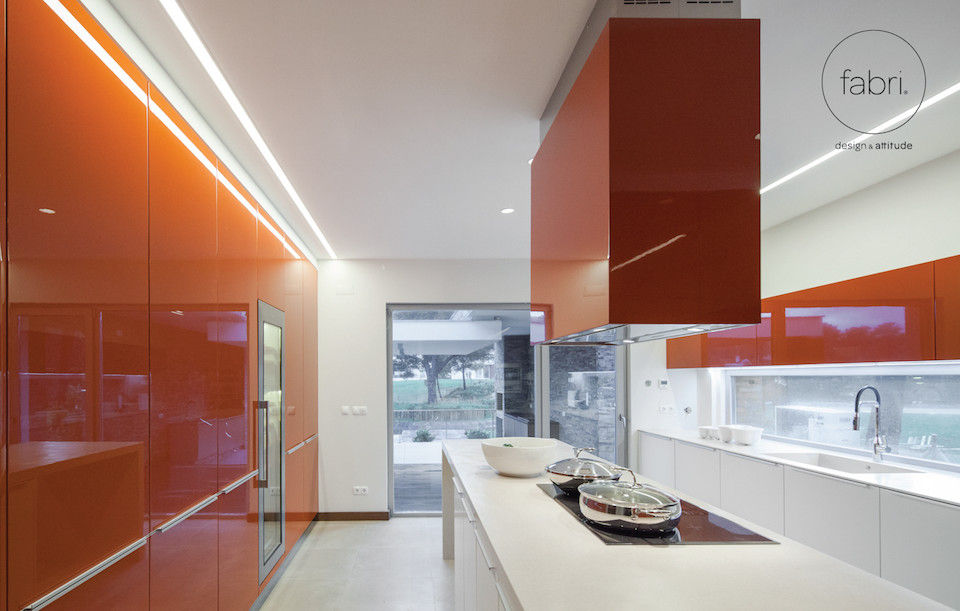 Clockwork Orange, FABRI FABRI Minimalist kitchen