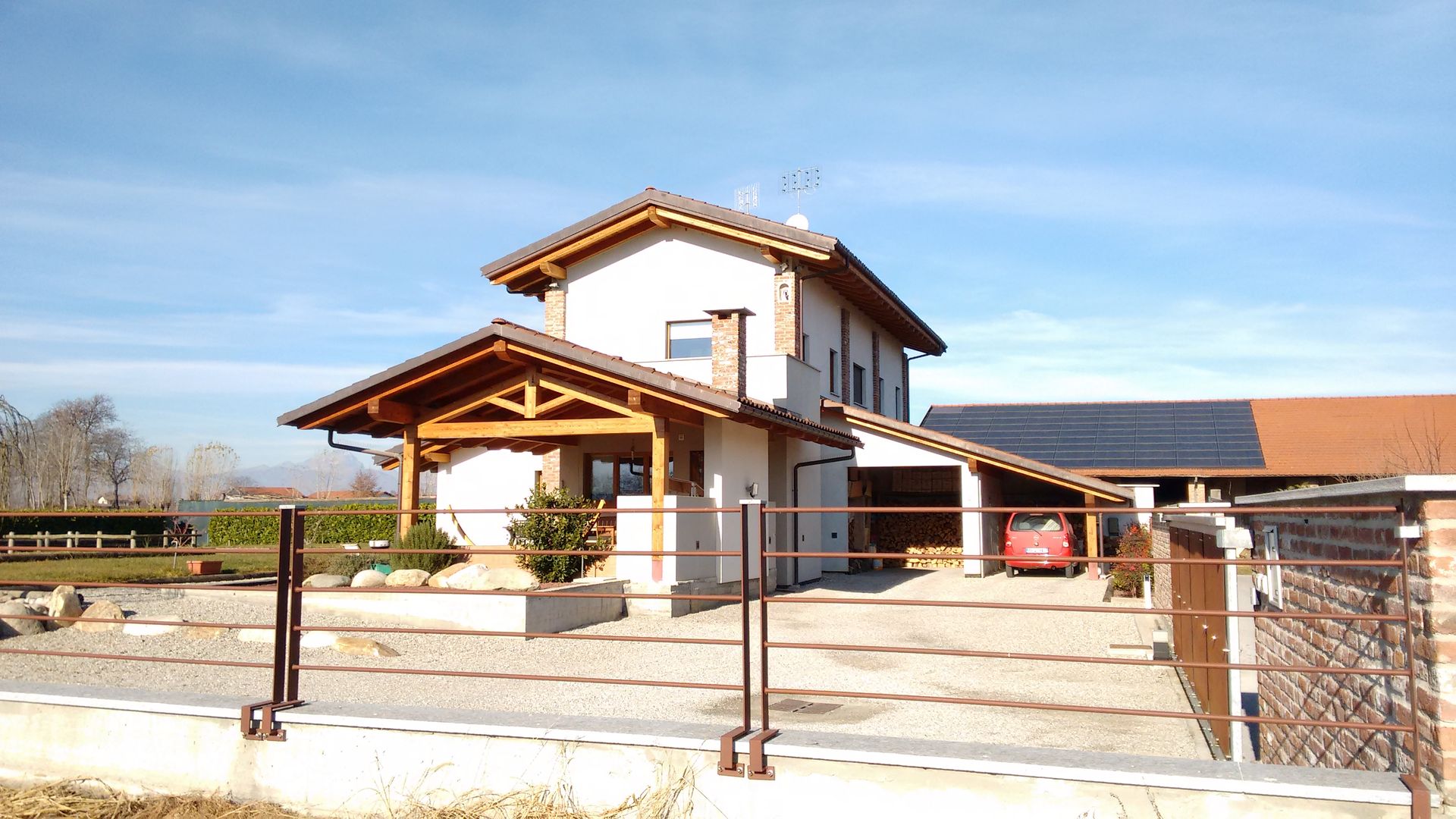 RISTRUTTURAZIONE E AMPLIAMENTO RUSTICO a CUNEO, Roberta Bonavia Architetto Roberta Bonavia Architetto Modern houses