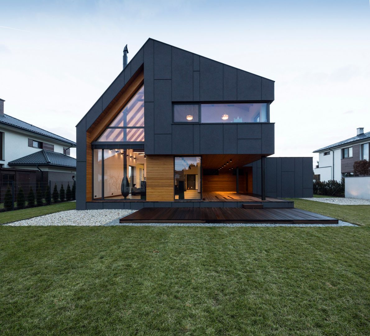 RYB house, BECZAK / BECZAK / ARCHITEKCI BECZAK / BECZAK / ARCHITEKCI モダンな 家