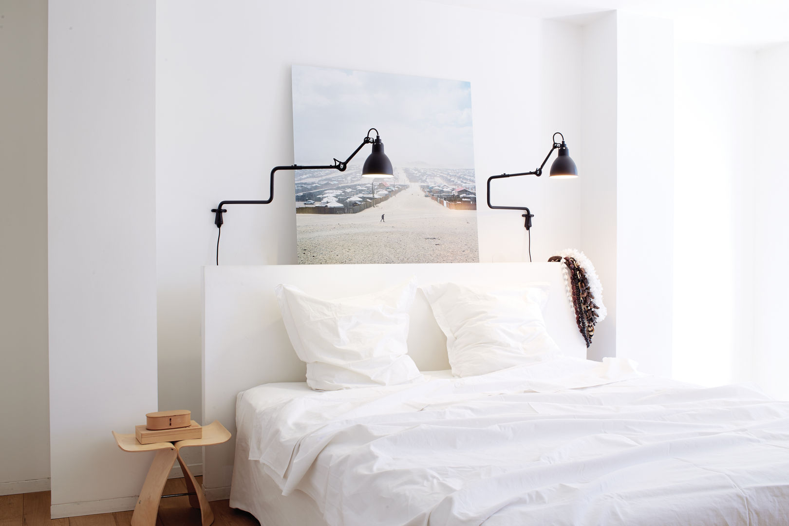 Minimalismus Raumausstattung Schneider e.K. Minimalistische Schlafzimmer Wandlampe,Beleuchtung