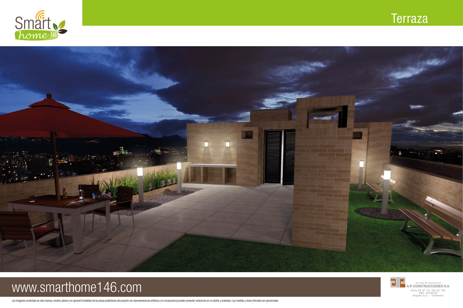 Smarthome 146, AP Construcciones S.A. AP Construcciones S.A. Terrace Concrete