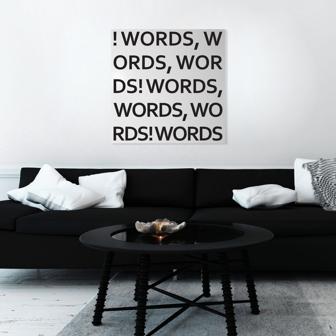 WORDS , dESIGNoBJECT.it dESIGNoBJECT.it منازل معدن ديكورات واكسسوارات