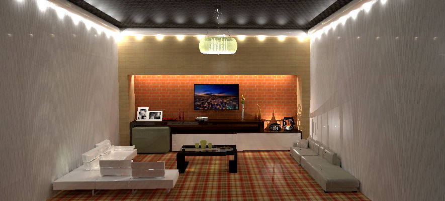 Collection of projects, @idearprojecao @idearprojecao Living room لکڑی پلاسٹک جامع Accessories & decoration