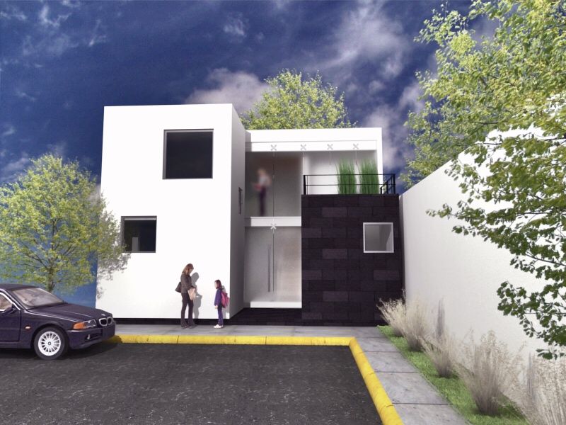 CaSA LINDA VISTA Design Process, CoRREA Arquitectos CoRREA Arquitectos Nowoczesne domy