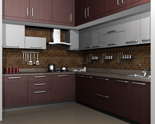 modular kitchens hyderabad, woodz modular designers and interiors woodz modular designers and interiors Кухня Шафи і полиці