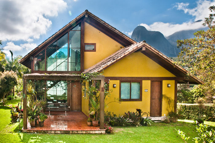 Chalé na Montanha - MVDA, Carlos Eduardo de Lacerda Arquitetura e Planejamento Carlos Eduardo de Lacerda Arquitetura e Planejamento Houses