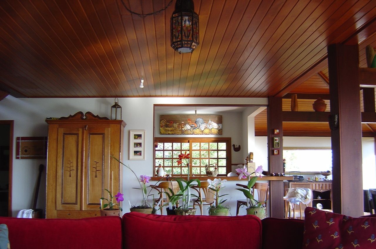 Casa de fazenda - JFL, Carlos Eduardo de Lacerda Arquitetura e Planejamento Carlos Eduardo de Lacerda Arquitetura e Planejamento Country style living room