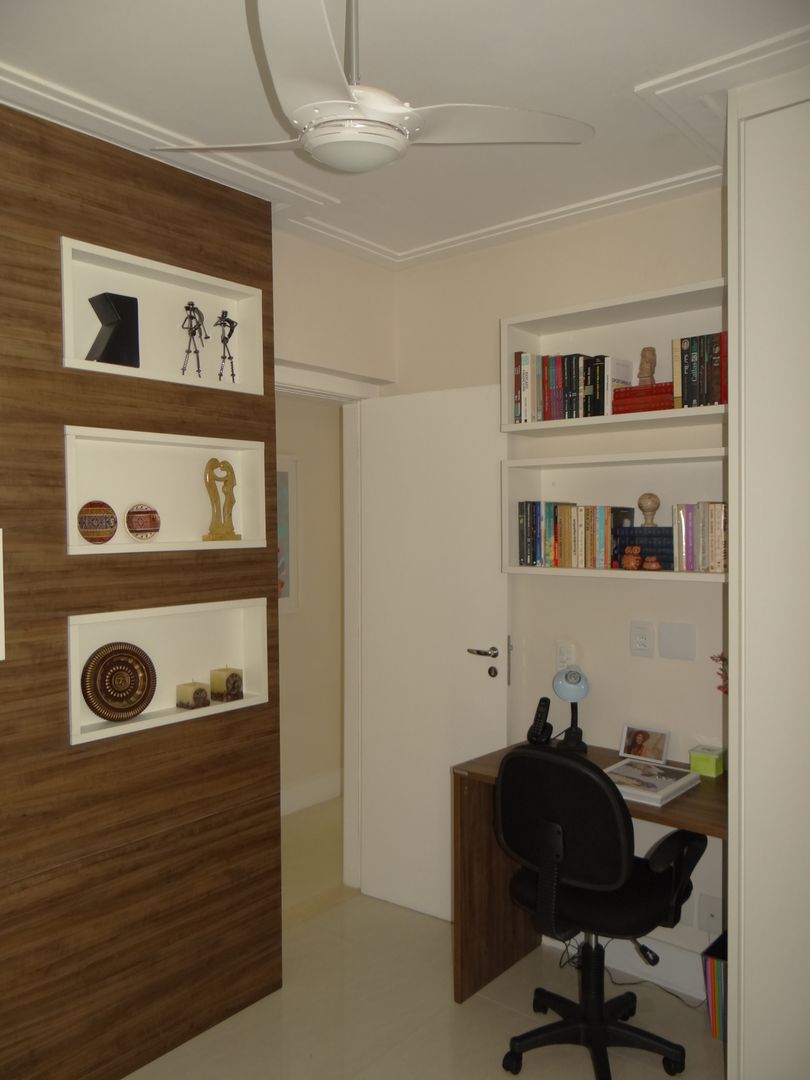 Apartamento no LeParc, 2nsarq 2nsarq Modern study/office