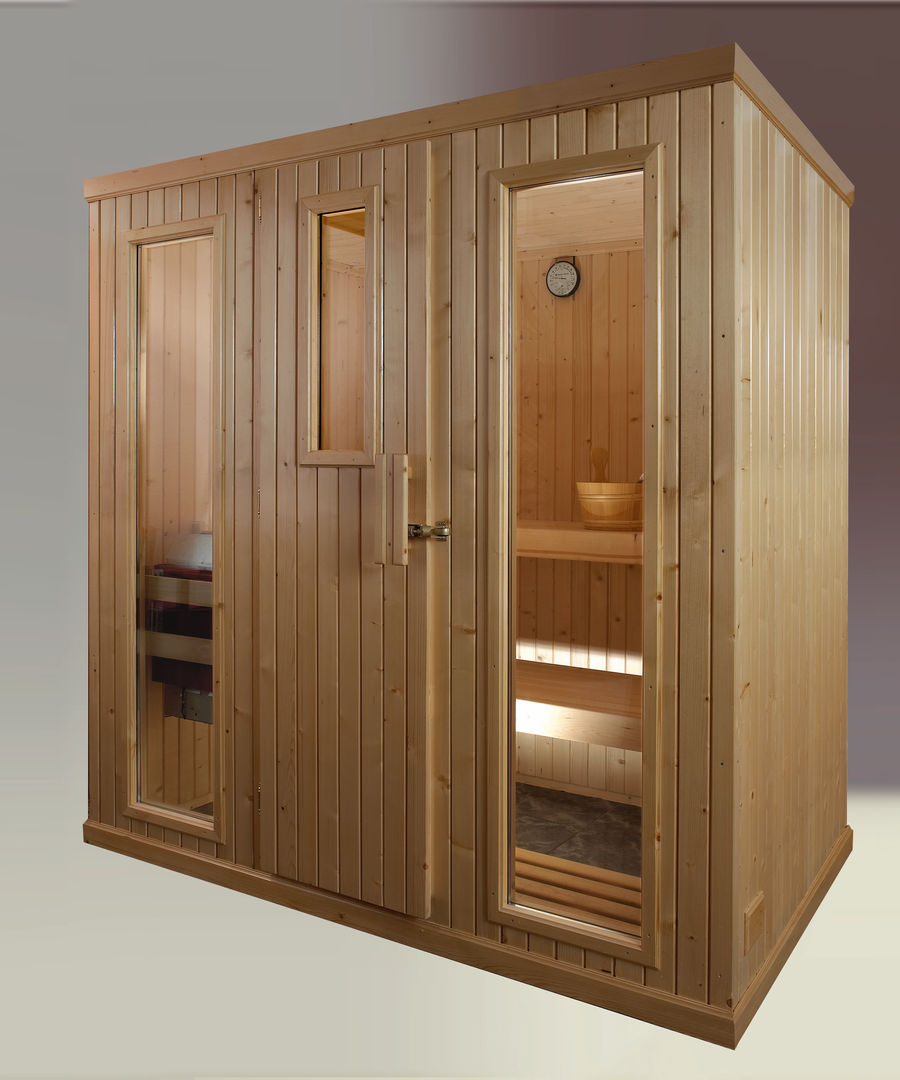 sauna de interior modelo 5 homify Spa