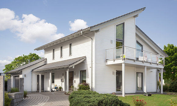 YOUNG FAMILY HOME, SchwörerHaus SchwörerHaus 現代房屋設計點子、靈感 & 圖片 木頭 Wood effect