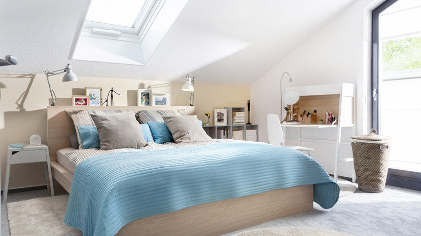 YOUNG FAMILY HOME, SchwörerHaus SchwörerHaus Bedroom لکڑی Wood effect Beds & headboards