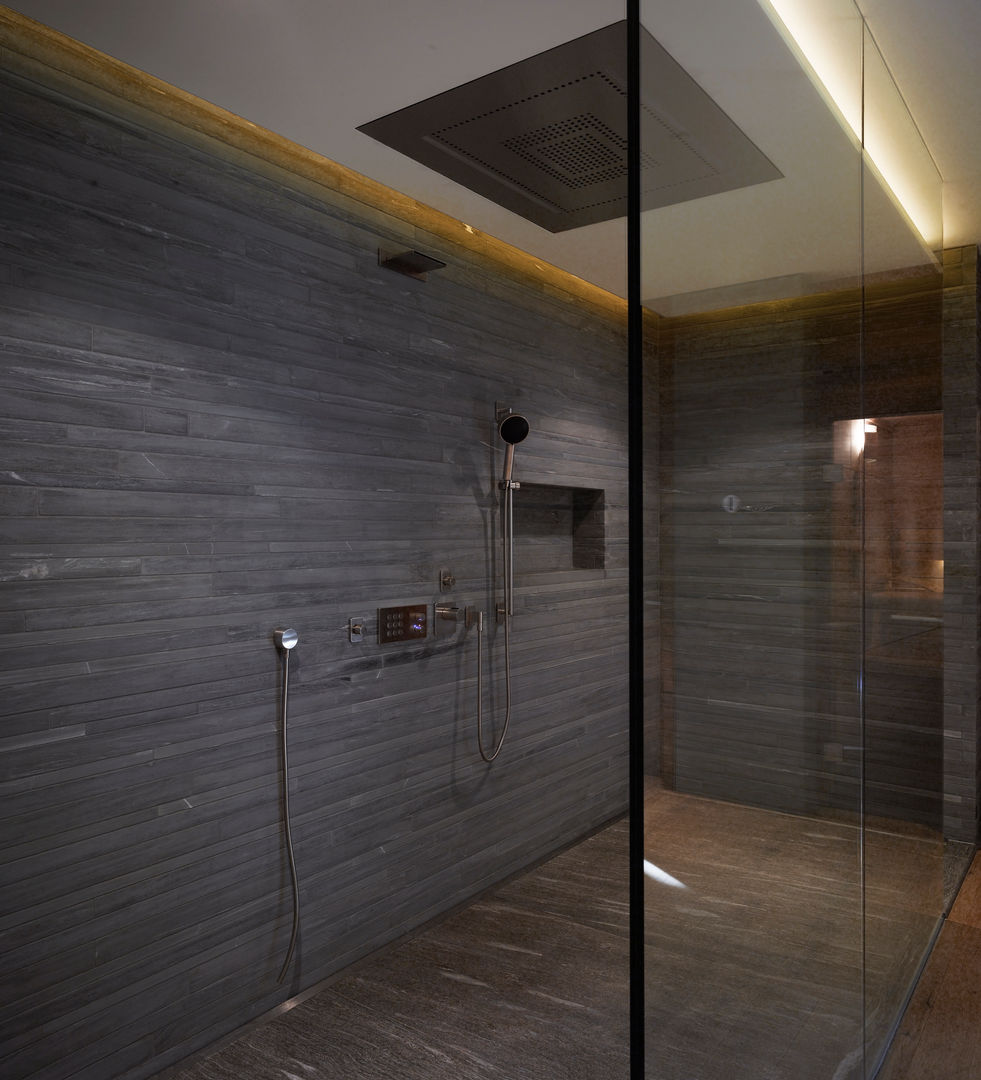 Objekt 188, meier architekten zürich meier architekten zürich Modern bathroom Slate