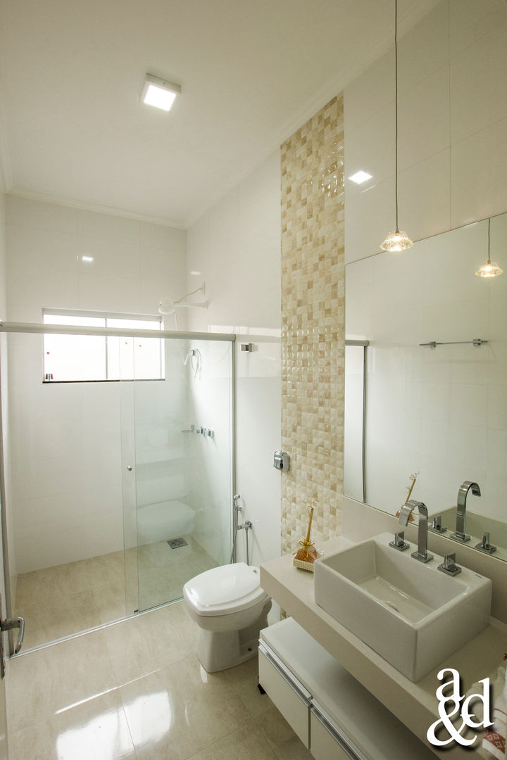 Residência, Arch & Design Studio Arch & Design Studio Casas de banho modernas