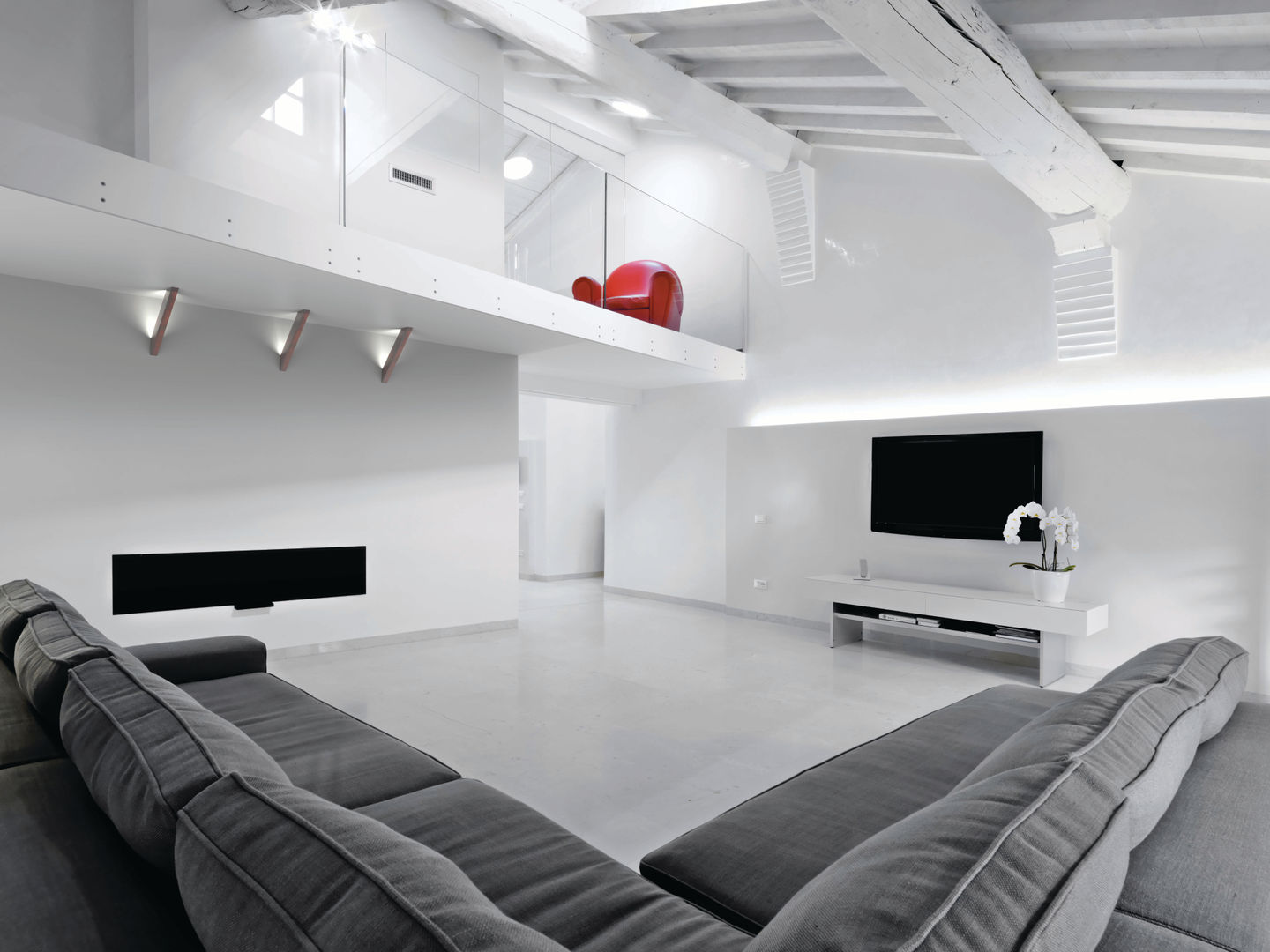Trave, puraluce puraluce 现代客厅設計點子、靈感 & 圖片 照明