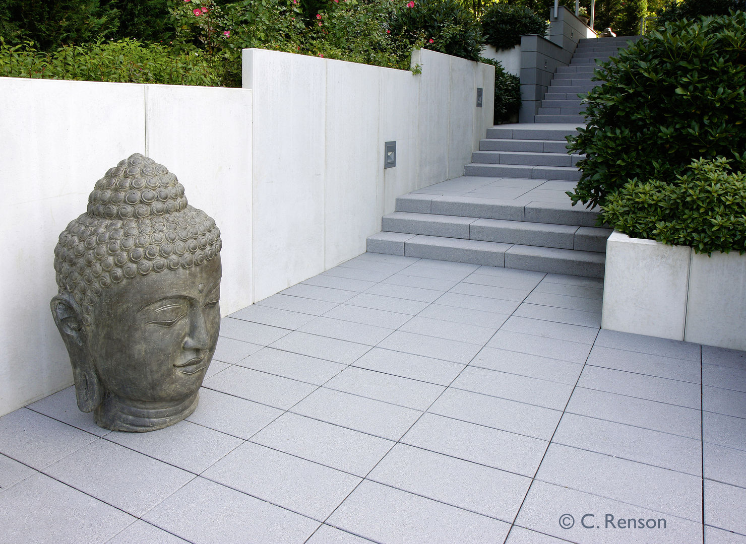 Moderner Familiengarten, dirlenbach - garten mit stil dirlenbach - garten mit stil حديقة