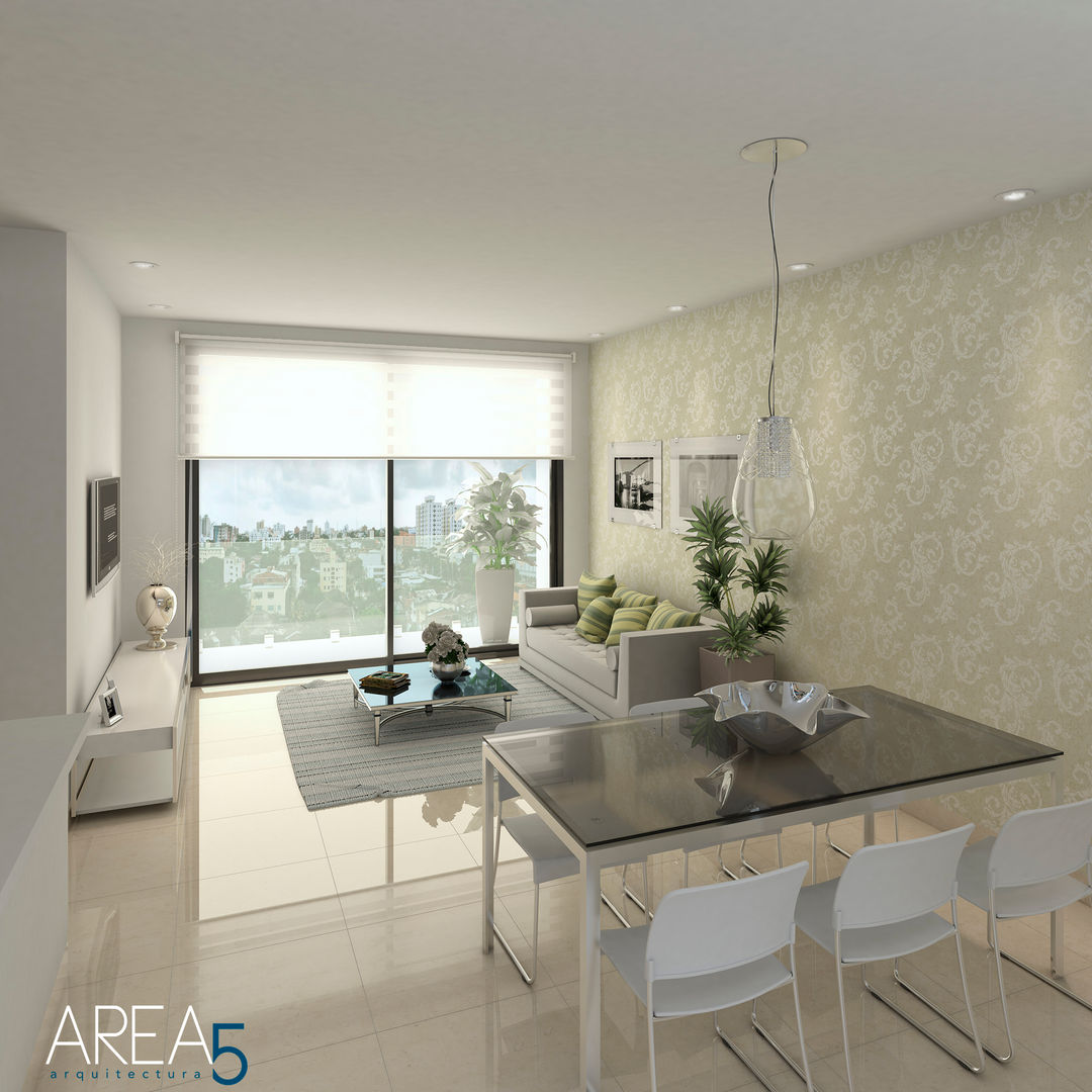 Evora85, Raul Caballeria Arquitectos S.A.S Raul Caballeria Arquitectos S.A.S غرفة المعيشة