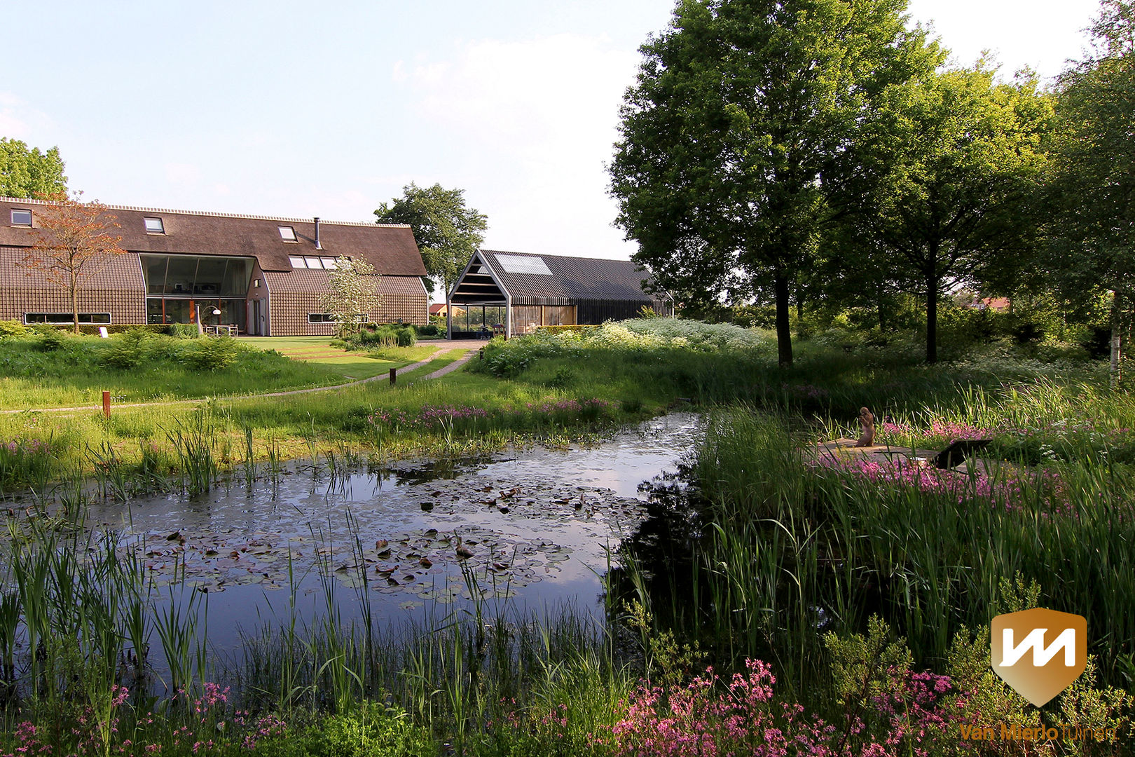 De Liskeshoeve, Van Mierlo Tuinen | Exclusieve Tuinontwerpen Van Mierlo Tuinen | Exclusieve Tuinontwerpen Jardines de estilo rural