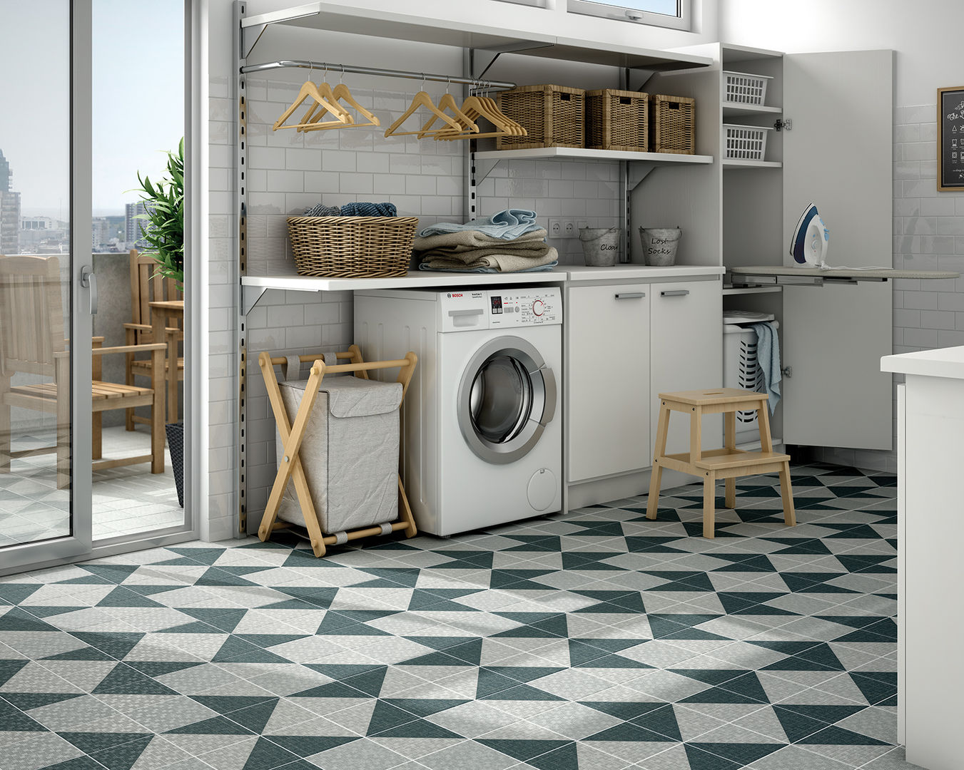 homify Cozinhas industriais Azulejo Acessórios e têxteis