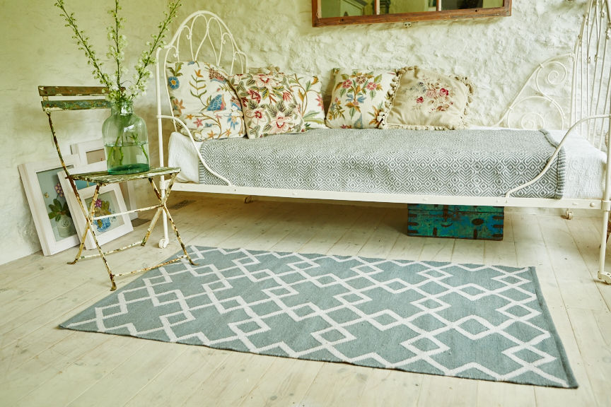 Juno Rug in Dove Grey Dupere Interior Design 바닥 플라스틱 카페트 & 매트