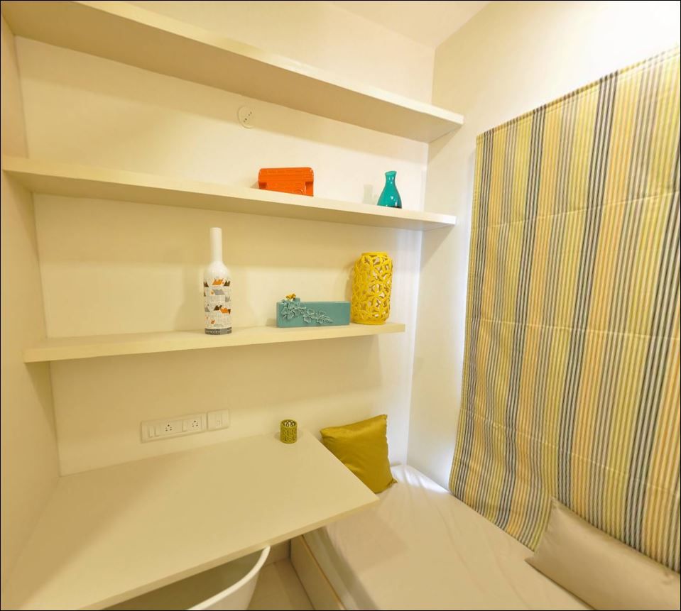 Two BHK -Model apartment - Embassy Builders Chennai, Uncut Design Lab Uncut Design Lab Dormitorios de estilo minimalista