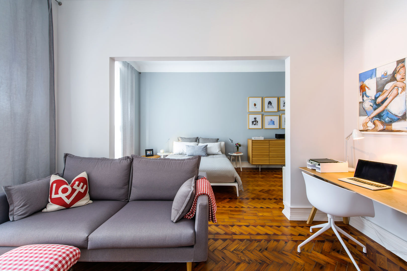 Apartamento Lisboa , Espaço Mínimo Espaço Mínimo غرفة نوم